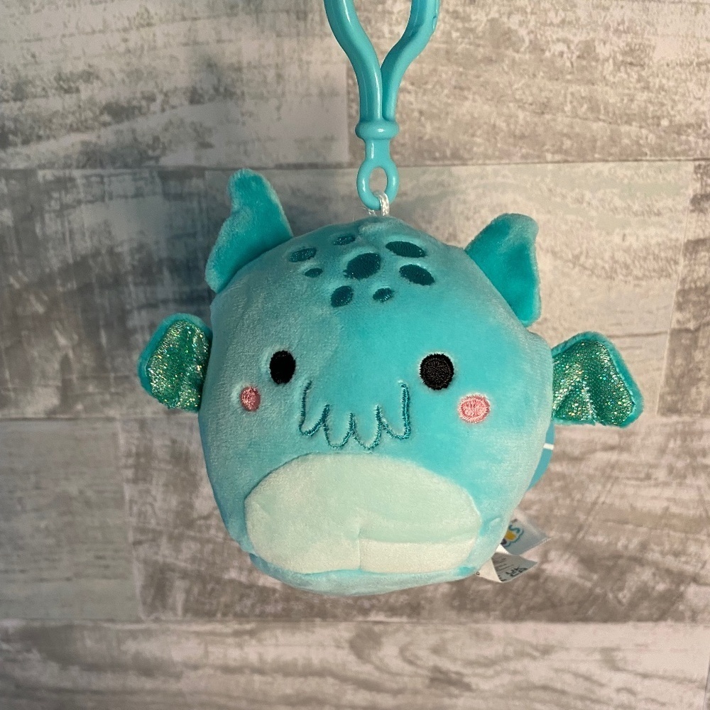 NWT Squishmallow Theotto the Cthulhu clip